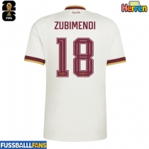 Spanien Martin Zubimendi #18 Auswärtstrikot EM 2024 Kurzarm